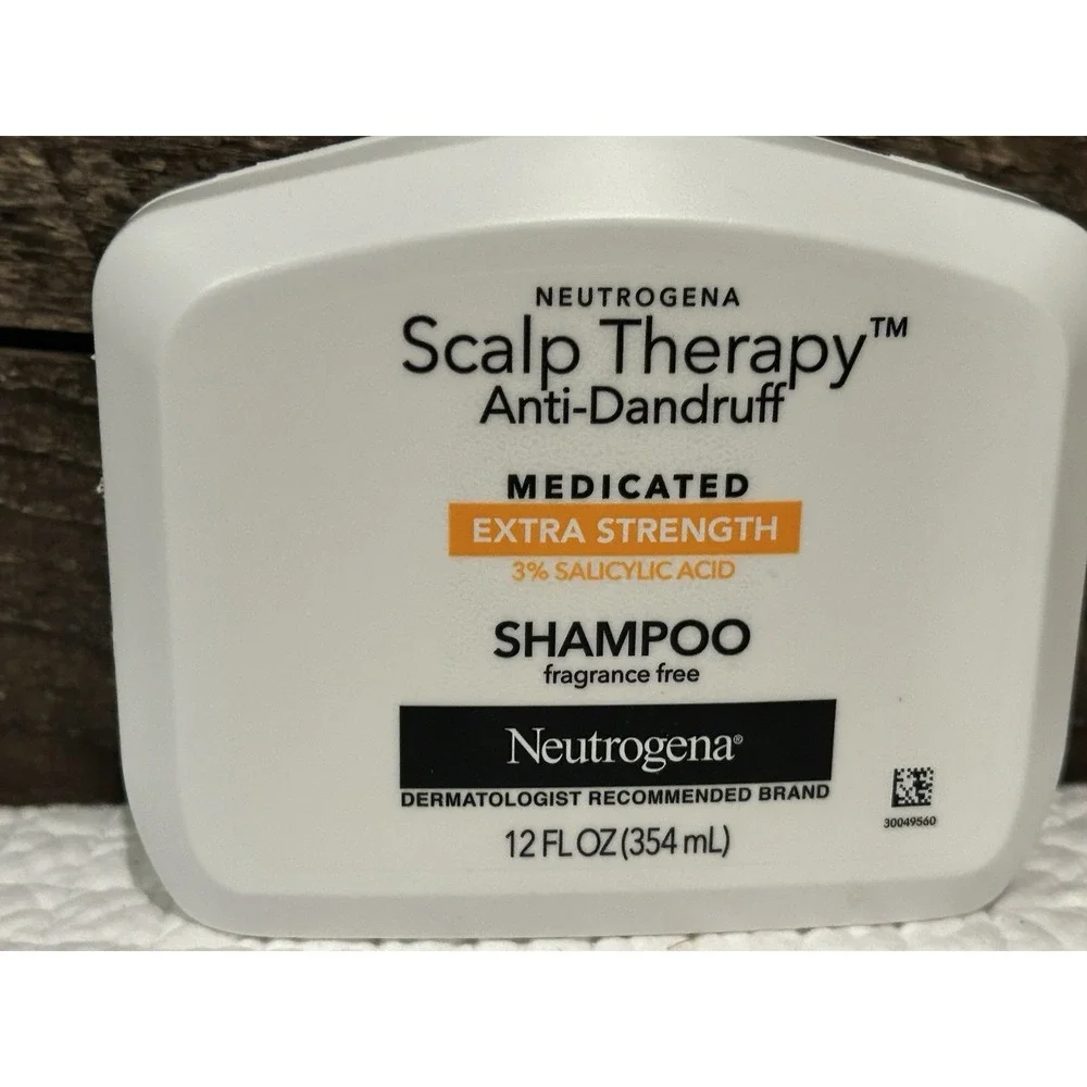 Neutrogena Scalp Therapy Anti-Dandruff Extra Strength‎ Shampoo, EXP 06/2027, NEW